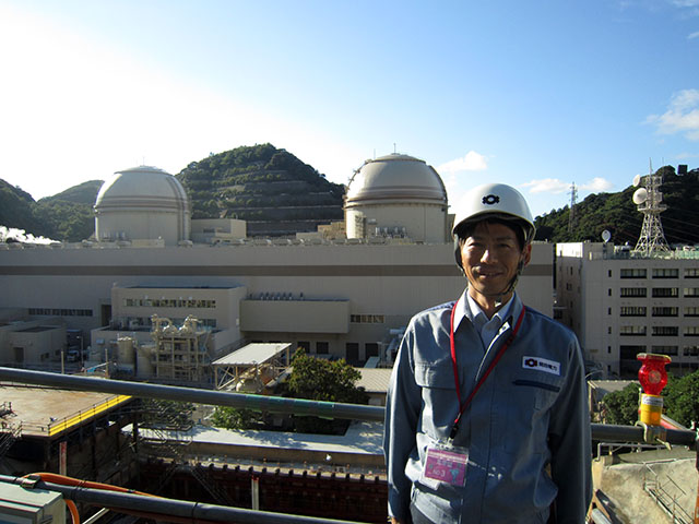 関西電力大飯原発視察