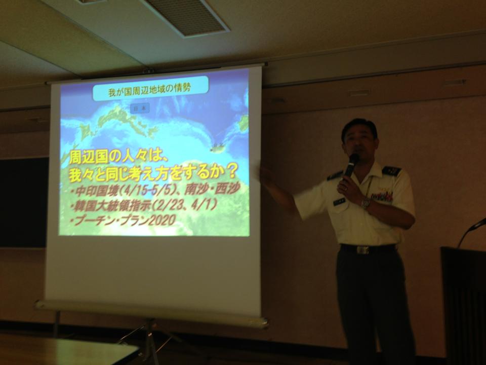 陸上自衛隊兵庫地本の服部本部長