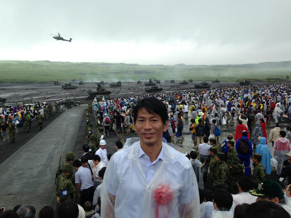 富士総合火力演習終了。やはり、現場で見ると迫力が違います。