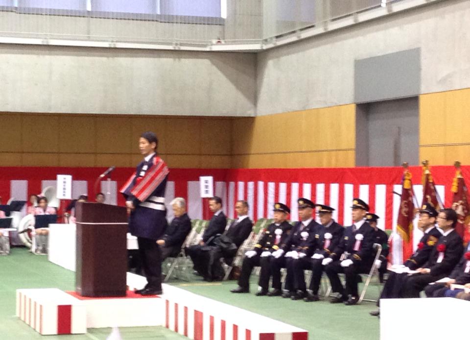 芦屋市消防出初式
