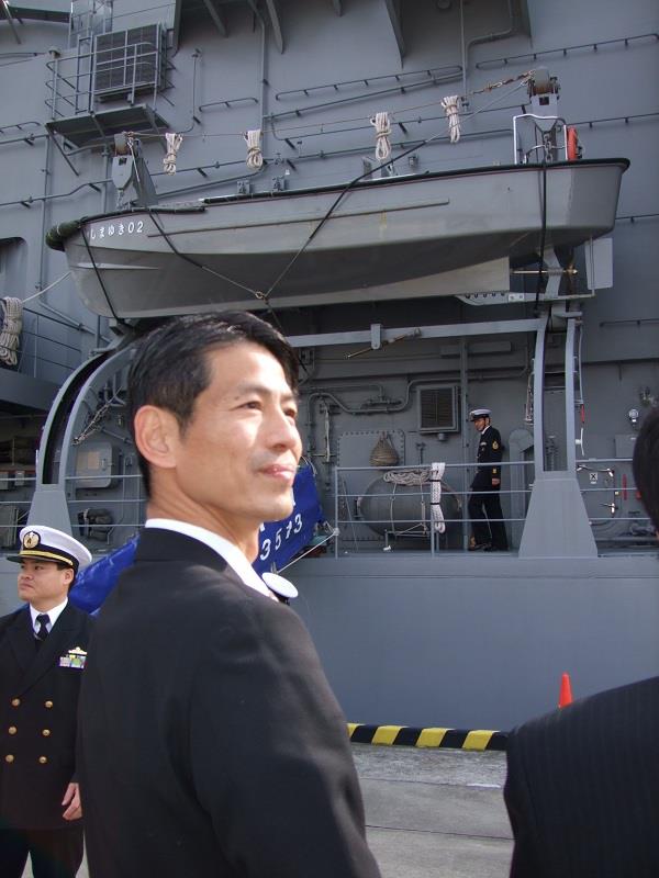 練習艦隊入港