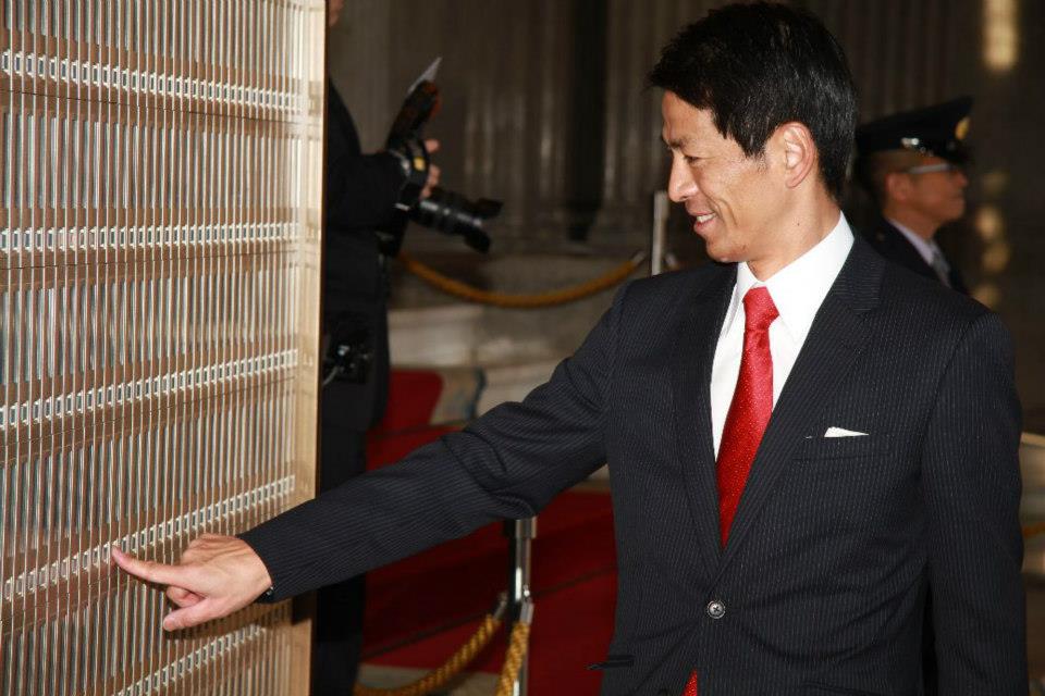 平成24年12月26日、山田賢司衆議院議員、初登院