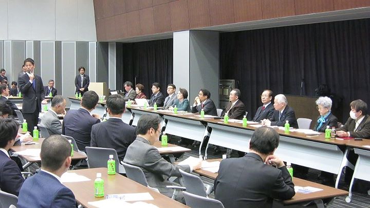 「拉致議連」総会