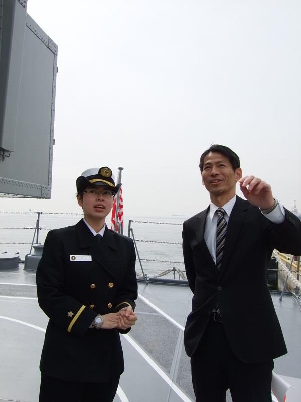 練習艦隊入港